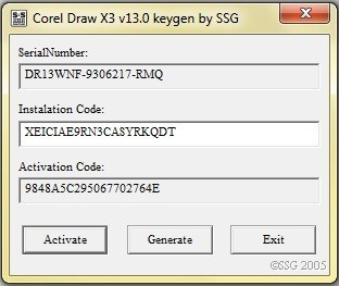 Corel Draw X3 Keygen Serial And Activation Code Free Download